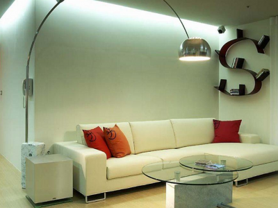 182方现代简约三居室装修案例